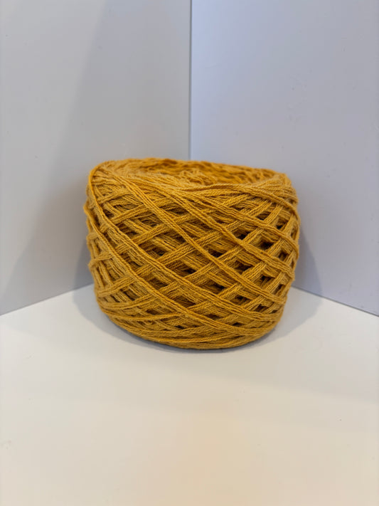Mustard Recycled Yarn Skein
